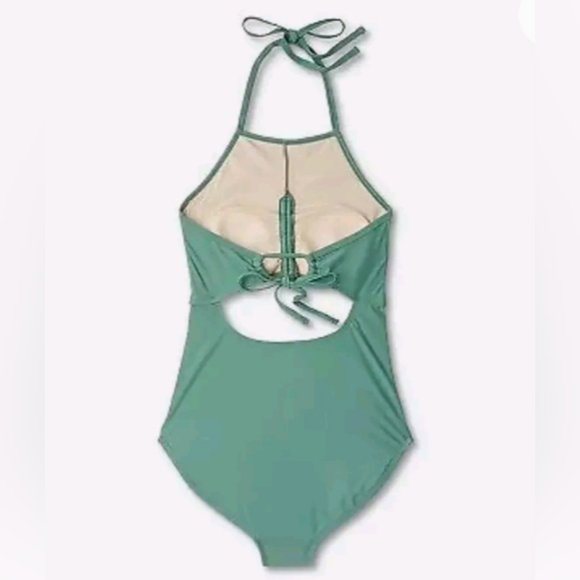 NWT Isabel Maternity Swimsuit in green - Picture 2 of 5